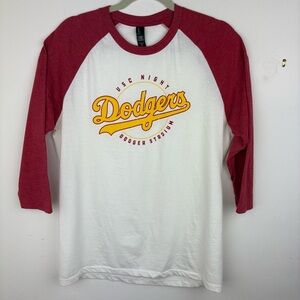 USC Trojans x LA Dodgers Raglan T-Shirt